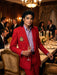Men’s Red Suit Michael Jackson Award Ceremony Inspired Jacket – Classic Double Breasted Formal Suit , Stylish Party Dinner Jacket, Vintage Stage Wear