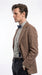 Men’s Brown Tweed Blazer Matt Smith Inspired Jacket – Classic Vintage Style Casual Formal Blazer, Smart Office Party Wear