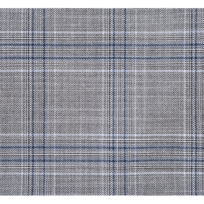 293-23 Men's Classic Fit Checked Suits - Image 11