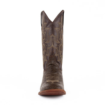 Men's Genuine Exotic Animal Skin Ferrini Hornback Crocodile Card Holder by Ferrini USA - Image 4