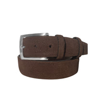 CBelt -1547  Design Suede Belt - Brown Suede