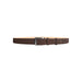 CBelt -1547  Design Suede Belt - Brown Suede