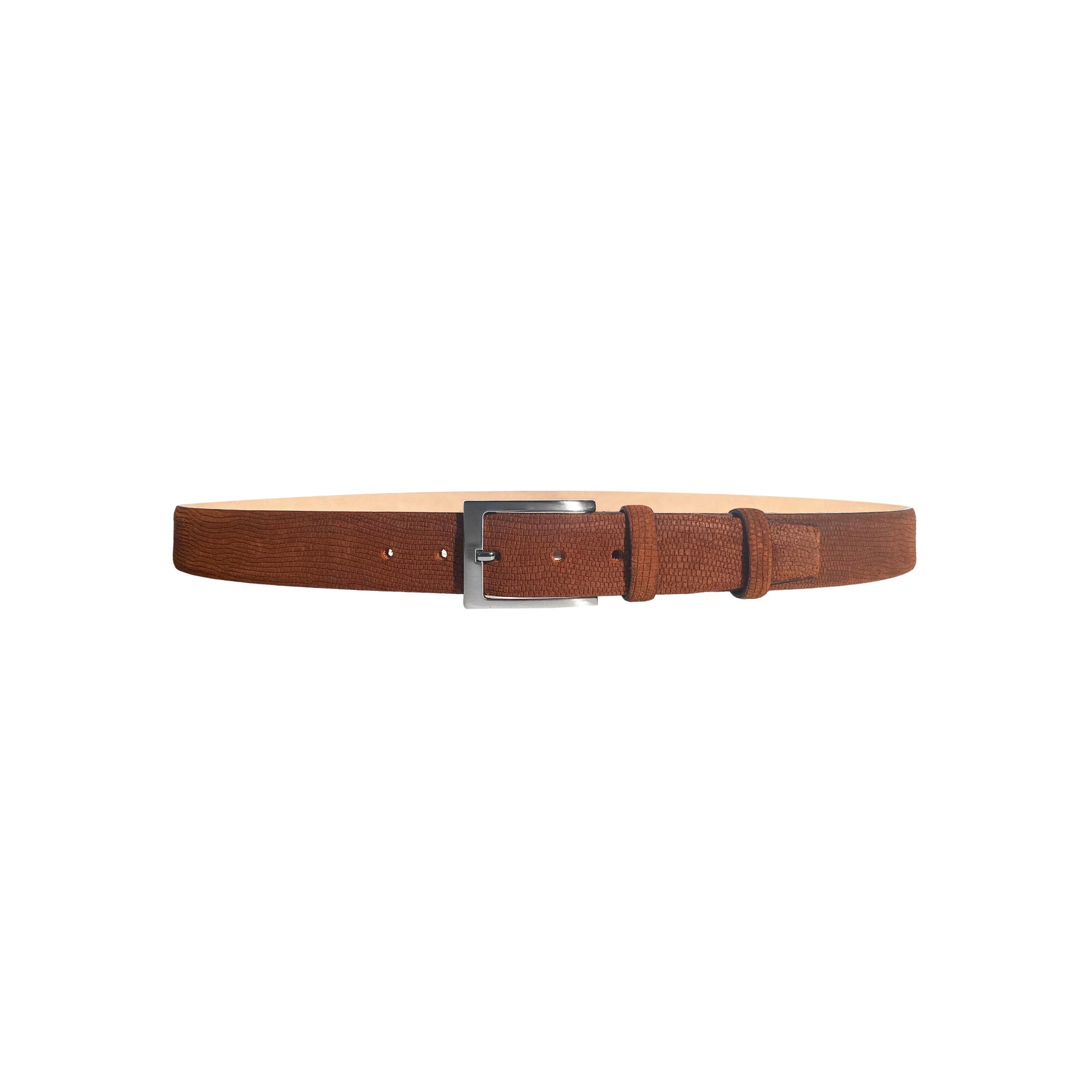 CBelt -1547  Design Suede Belt - Tabbaco Suede - Image 2