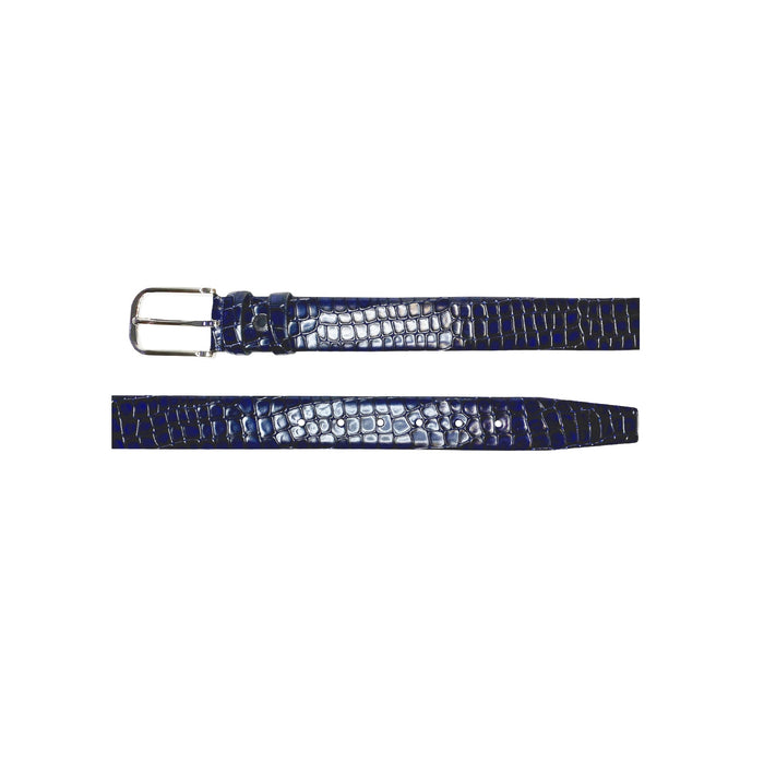 CBelt -5796 Croco Leather Belt - Navy - Image 3