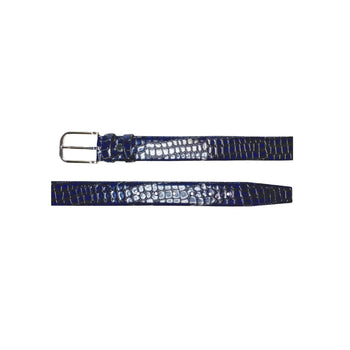 CBelt -5796 Croco Leather Belt - Navy - Image 3