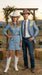 Men’s Steel - Light Blue and Bone Color Western Cowboy Blazer – Shiny Country Style Dress Jacket for Rodeo Saco De Hombre Vaquero