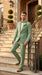 Mens Sage Green Wedding Tuxedo, Shawl Lapel Formal Groom Prom Tuxedo Suit