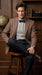 Men’s Brown Tweed Blazer Matt Smith Inspired Jacket – Classic Vintage Style Casual Formal Blazer, Smart Office Party Wear