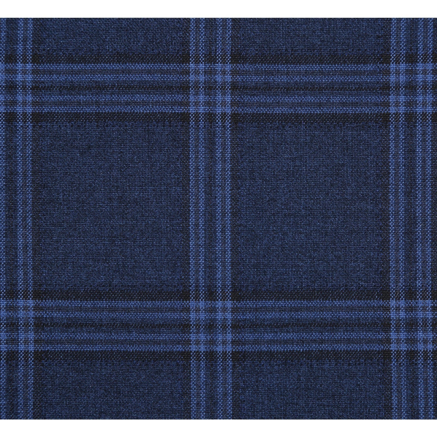 293-22 Men's Slim Fit Checked Suits - Image 12