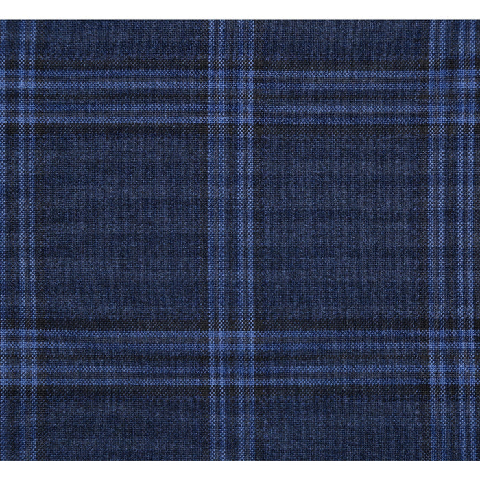 293-22 Men's Slim Fit Checked Suits - Image 12