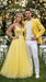 Zacci Brand Men’s Lemon Yellow Blazer Peak Lapel Hopsack Weave – Elegant Formal Blazer Jacket for Wedding, Party, Prom and Smart Casual Wear