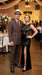 Men’s Brown Pinstripe Bonnie and Clyde Costume Suit – Vintage Gangster 1920s Outfit for Party, Halloween and Themed Events