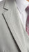 Men’s Light Gray 3 Piece Suit – Ice Silver Gray Formal Suit Set with Vest, Patterned Lapel and Tie for Wedding, Prom and Business Events