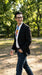 Mens Black Blazer – Clark Kent Inspired Smart Casual Office Blazer for Men Classic Everyday Formal Jacket