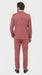 Men’s Dusty Rose Three Piece Suit – Modern Formal 3PC Wedding and Prom Suit - Pink Coloe Modern Fit