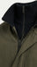 Mens Olive Brown Trench Coat Raincoat – Classic Water Resistant Long Coat with Zip and Button Closure for Business, Travel and Everyday Outerwear