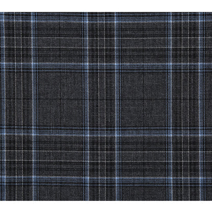 293-28 Men's Slim Fit Checked Suits - Image 13
