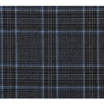 293-28 Men's Slim Fit Checked Suits - Image 13