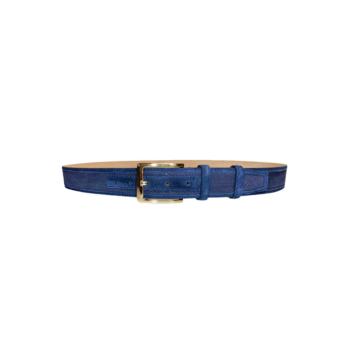 CBelt -5776 Design Suede Belt - Navy Suede - Image 2