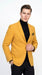 Men’s Mustard Gold Blazer, Fashion Sport Coat Wedding Party Church Dress Jacket