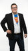 Mens Black Blazer – Clark Kent Inspired Smart Casual Office Blazer for Men Classic Everyday Formal Jacket