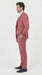 Men’s Dusty Rose Three Piece Suit – Modern Formal 3PC Wedding and Prom Suit - Pink Coloe Modern Fit