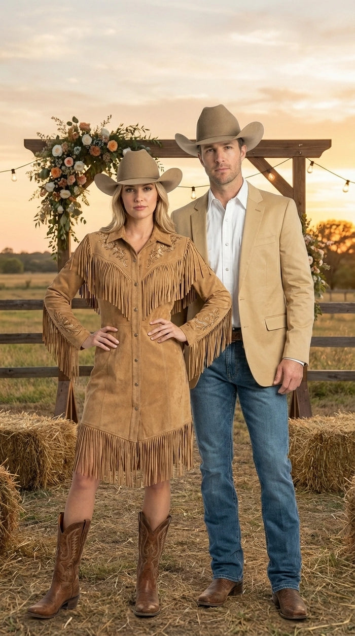 Men’s Tan Camel British khaki Western Blazer – Two Button Classic Casual Sport Coat - Cowboy Country Coat