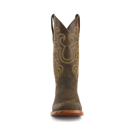 Men's Genuine Exotic Animal Skin Ferrini Hornback Crocodile Card Holder by Ferrini USA - Image 4