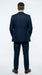 Men’s Navy Blue Pinstripe 3 Piece Suit, Thomas Shelby Inspired Vintage Formal Suit for Weddings, Parties, Prom, and Special Events