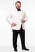 Men’s Pure White Dinner Jacket Blazer – James Bond Style Formal Tuxedo Blazer for Wedding, Black Tie & Evening Wear