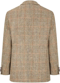 Walker and Hawkes Harris Tweed Blakemore Blazer for Men - Hand-Woven Wool Tweed Jacket with Polyester Lining, Regular Fit