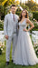 Men’s Light Grey Sharkskin 3 Piece Suit – Two Button Vested Modern Formal Business Suit for Wedding in silver Ice Gray