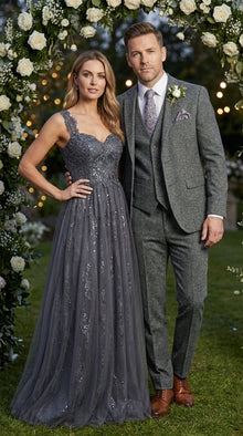 Men’s Peaky Blinder Light Grey Tweed Suit with Vest – Classic Three Piece Formal Suit, Vintage Wedding Business Outfit