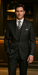 1920'S Gangster Bold Pinstripe ~ Stripe Men'S Stripe Mars Dark Blue Fashion Vested Suit Pleated Pants
