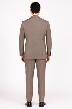 1920's 1930's Vintage Suit - Peak Lapel Suit - Vested Suit - Peak Lapel Double Breasted Suit - Classic Fit Pleated Pants - Image 3