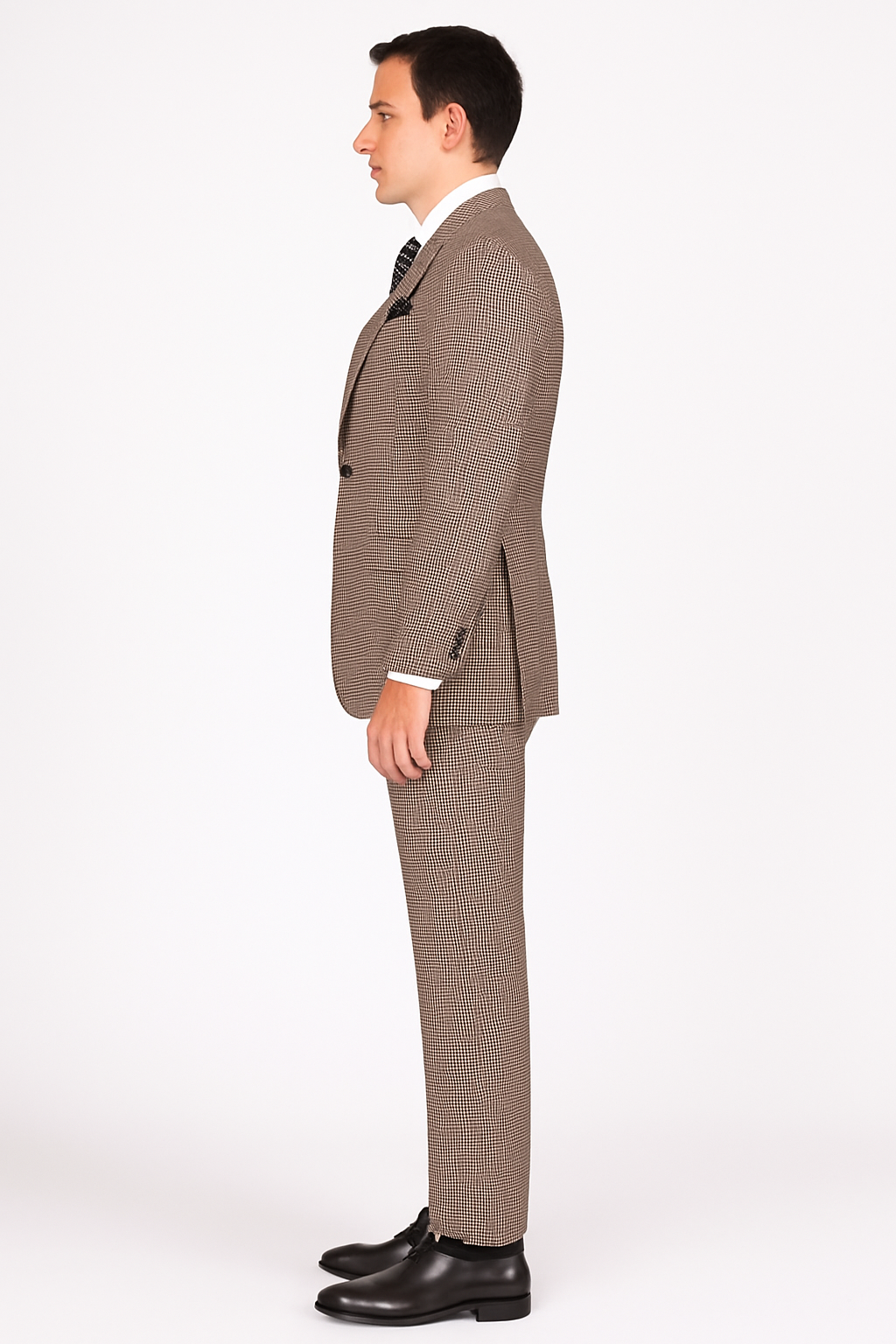 1920's 1930's Vintage Suit - Peak Lapel Suit - Vested Suit - Peak Lapel Double Breasted Suit - Classic Fit Pleated Pants - Image 4