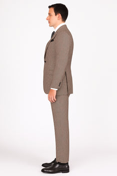 1920's 1930's Vintage Suit - Peak Lapel Suit - Vested Suit - Peak Lapel Double Breasted Suit - Classic Fit Pleated Pants - Image 4