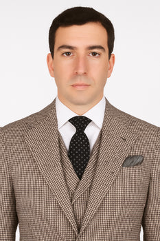 1920's 1930's Vintage Suit - Peak Lapel Suit - Vested Suit - Peak Lapel Double Breasted Suit - Classic Fit Pleated Pants - Image 6