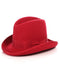1920s Men's Hat - Gangster Hat - 20s Dress Hat Red