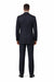 1920s Gangster Custom - Bold Gangster Pinstripe Suit Navy Blue