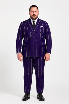 1920s Style Suit - Gangster Suit - Double Breasted Suits - Image 2