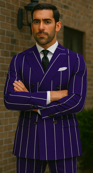 1920s Style Suit - Gangster Suit - Double Breasted Suits
