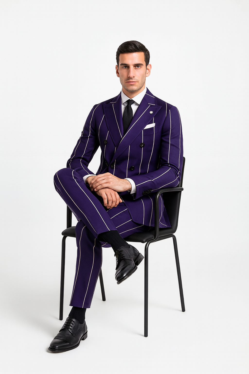1920s Style Suit - Gangster Suit - Double Breasted Suits - Image 4