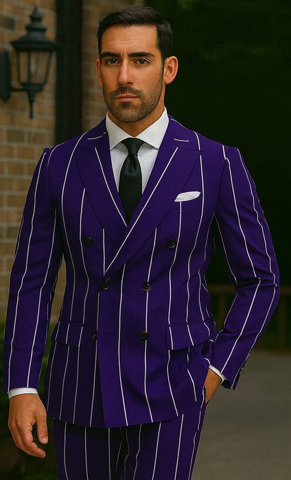 1920s Style Suit - Gangster Suit - Double Breasted Suits