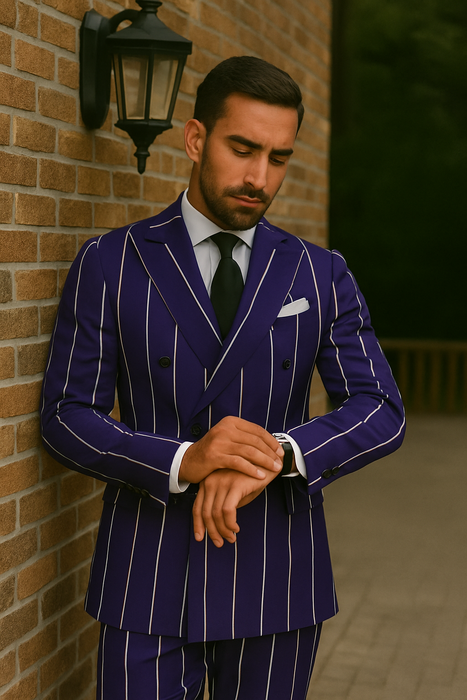 1920s Style Suit - Gangster Suit - Double Breasted Suits