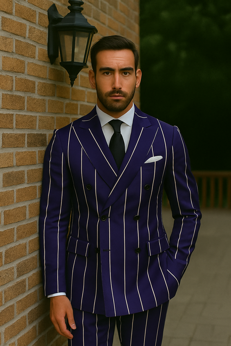 1920s Style Suit - Gangster Suit - Double Breasted Suits