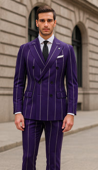 1920s Style Suit - Gangster Suit - Double Breasted Suits - Image 7