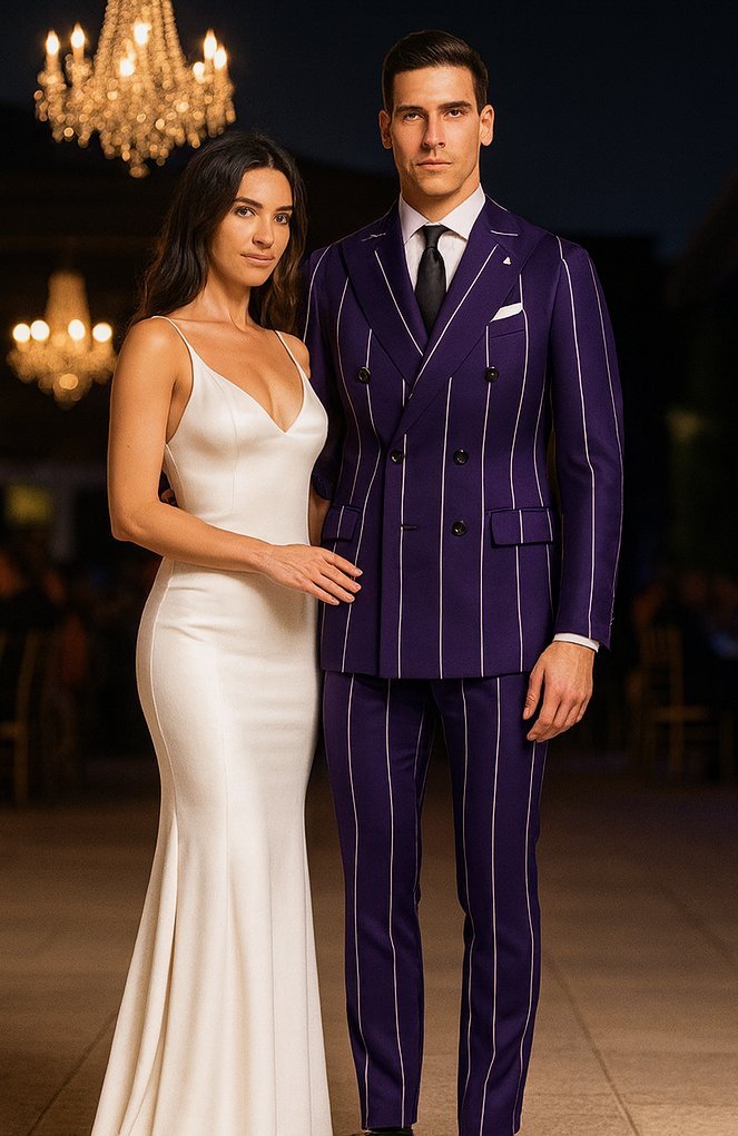 1920s Style Suit - Gangster Suit - Double Breasted Suits - Image 8