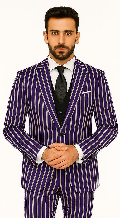 1920s Style Suit - Gangster Suit - Mens Double Breasted Suits