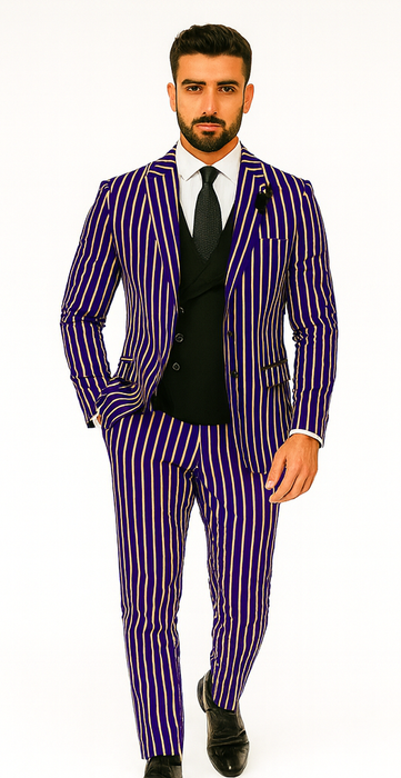 1920s Style Suit - Gangster Suit - Mens Double Breasted Suits